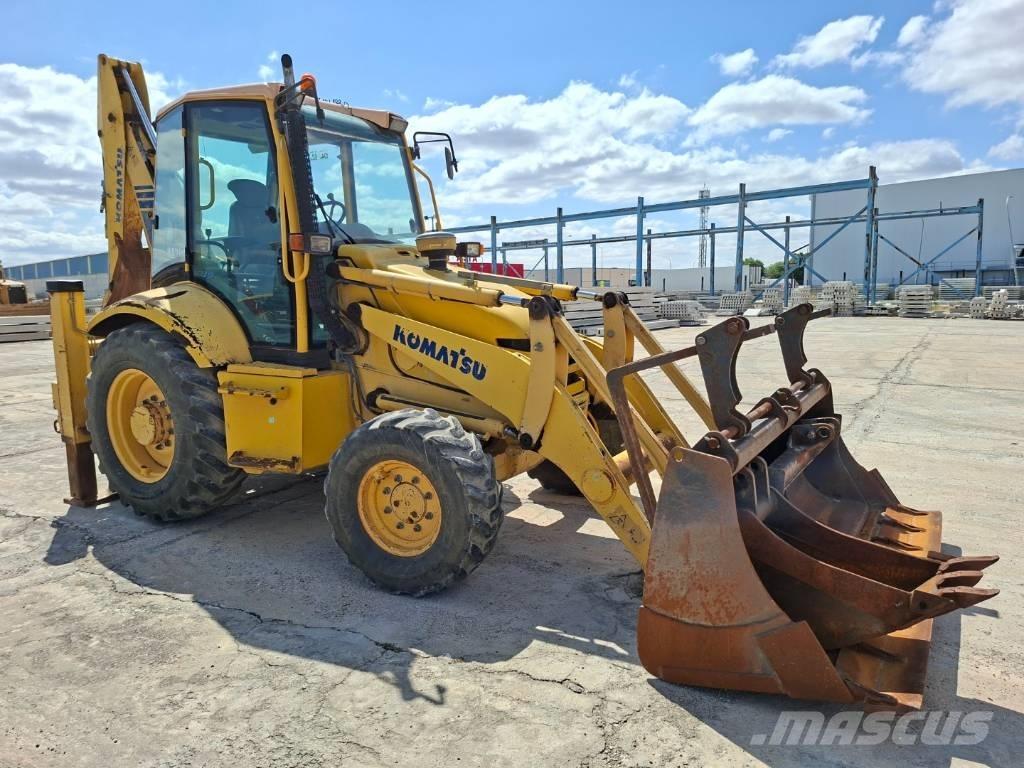Komatsu WB 91 R Kaivurikuormaajat