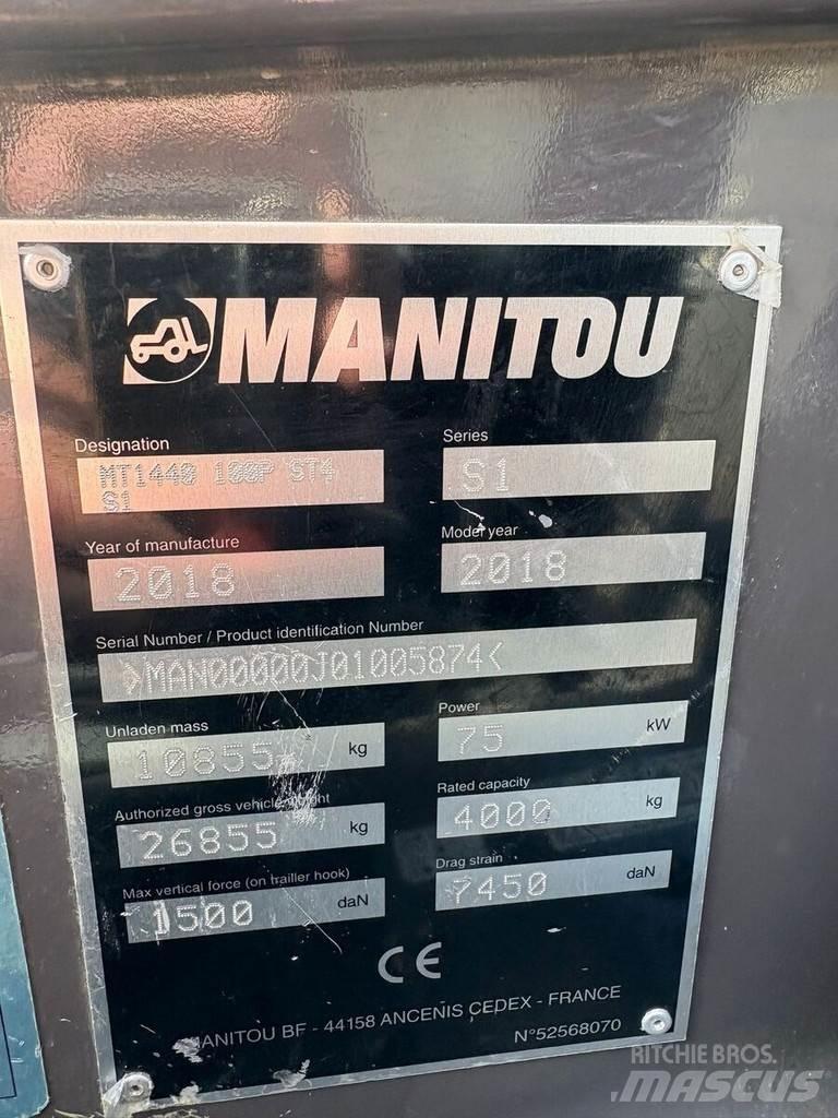 Manitou MT 1440 Kurottajat