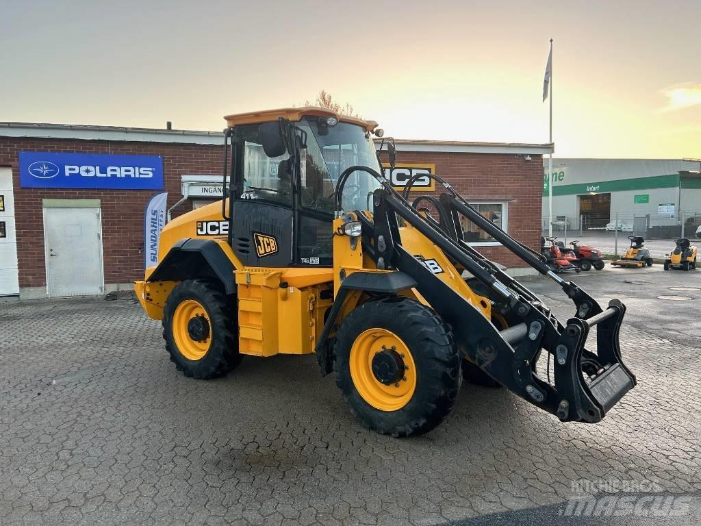 JCB 411 HT Pyöräkuormaajat