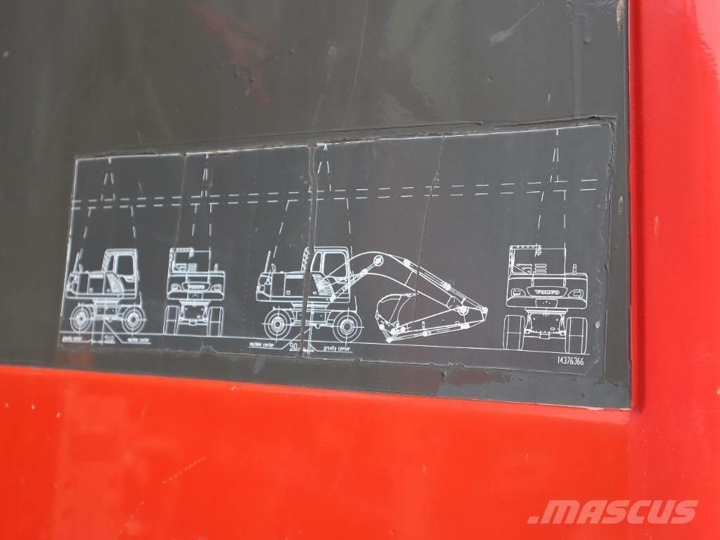 Volvo EW 140 B Pyöräkaivukoneet