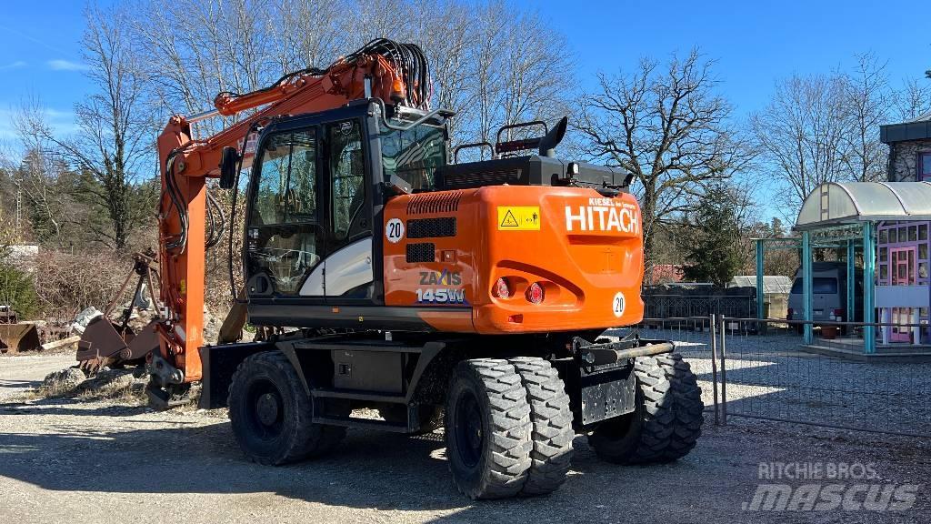 Hitachi ZX 145 W-6 Pyöräkaivukoneet
