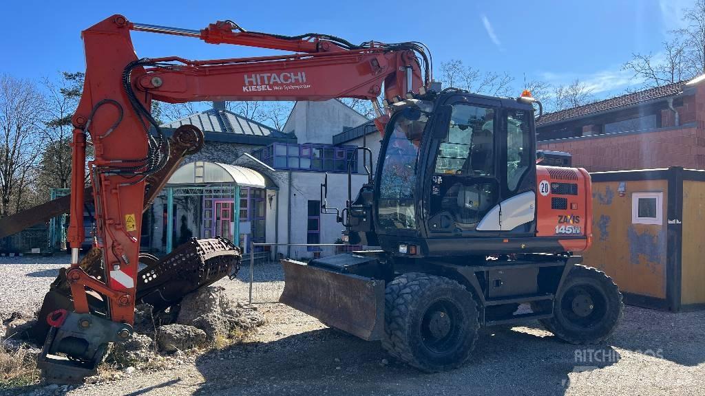 Hitachi ZX 145 W-6 Pyöräkaivukoneet