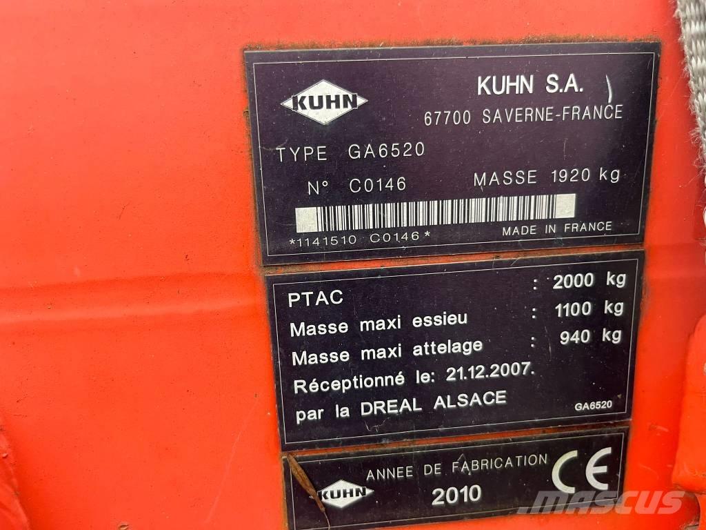 Kuhn 6520 Käärijät