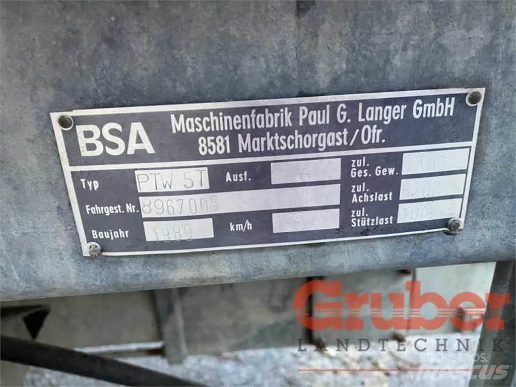 BSA PTW 5 T Lietteen levittimet