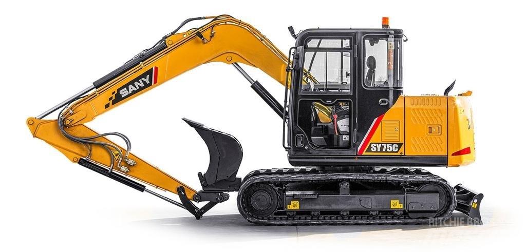 Sany SY75C Midikaivukoneet 7t - 12t