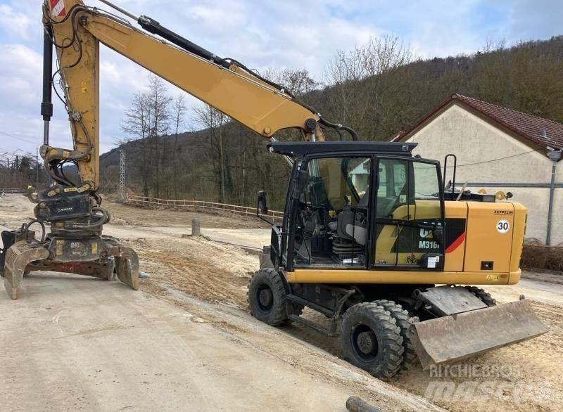 CAT M316F Pyöräkaivukoneet