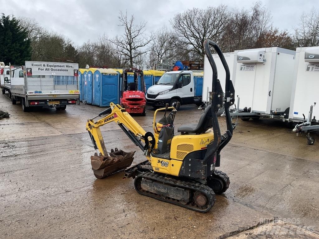 Yanmar SV08 Minikaivukoneet < 7t