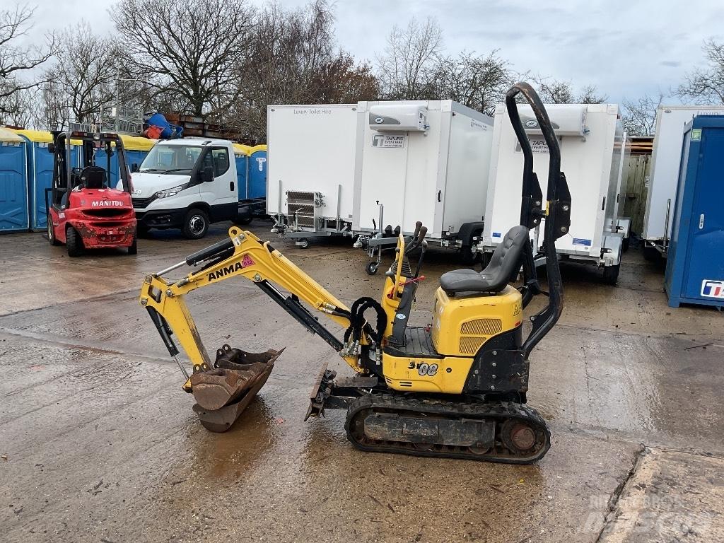Yanmar SV08 Minikaivukoneet < 7t