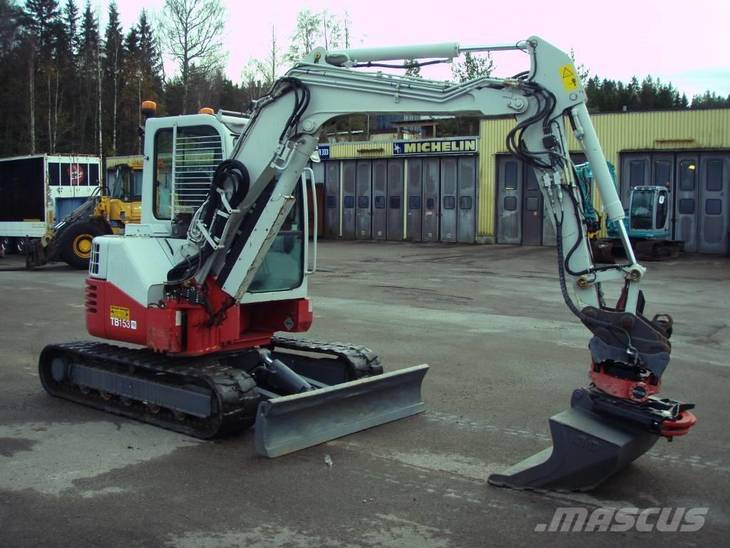 Takeuchi TB 153 FR Minikaivukoneet < 7t