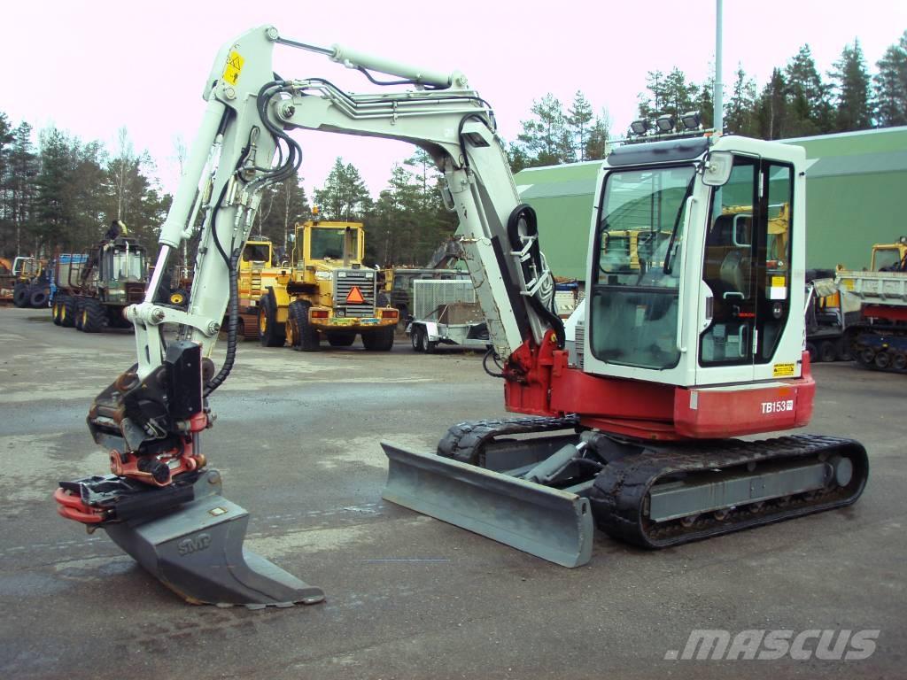 Takeuchi TB 153 FR Minikaivukoneet < 7t
