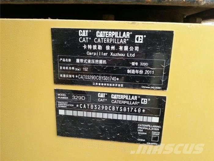 CAT 329 D L Telakaivukoneet