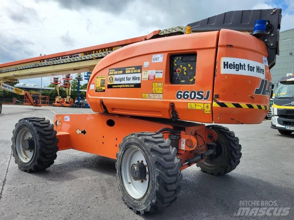 JLG 660 SJ Teleskooppipuominostimet