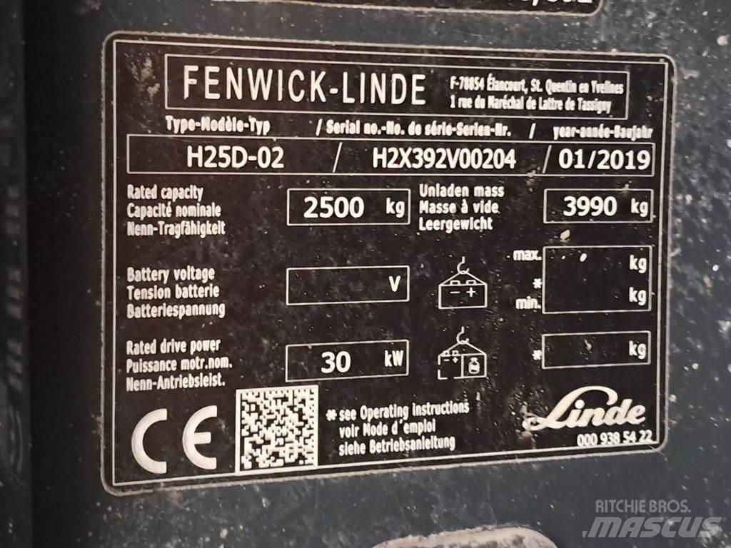 Linde H25D-02 Dieseltrukit