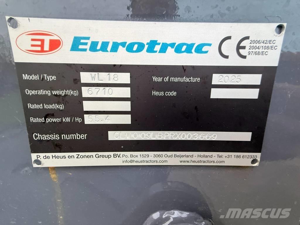 Eurotrac wl 18 Yleiskuormaajat