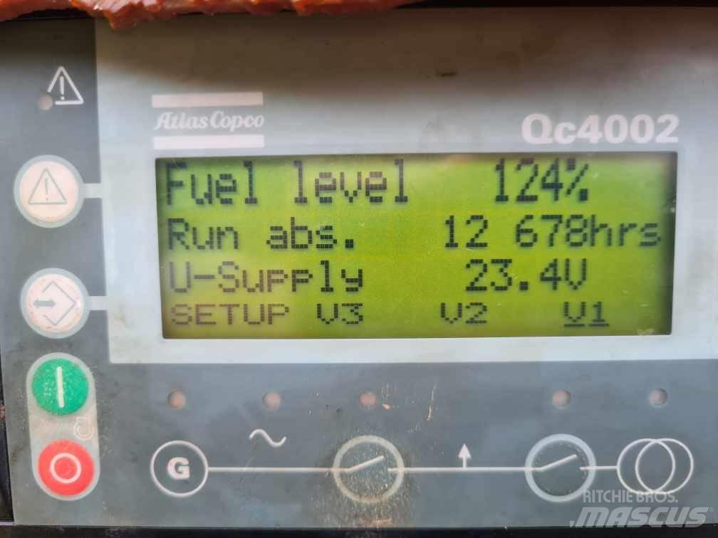 Atlas Copco QAC800 Dieselgeneraattorit