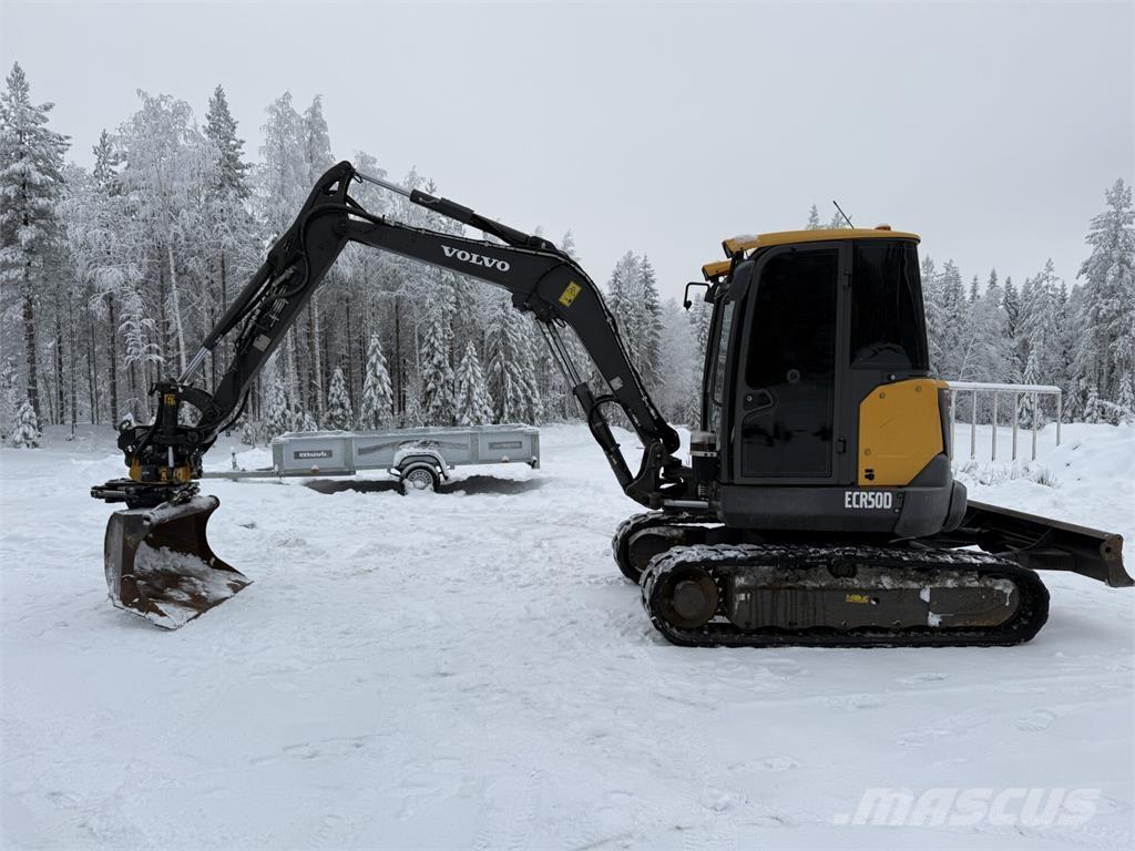 Volvo ECR50D Minikaivukoneet < 7t