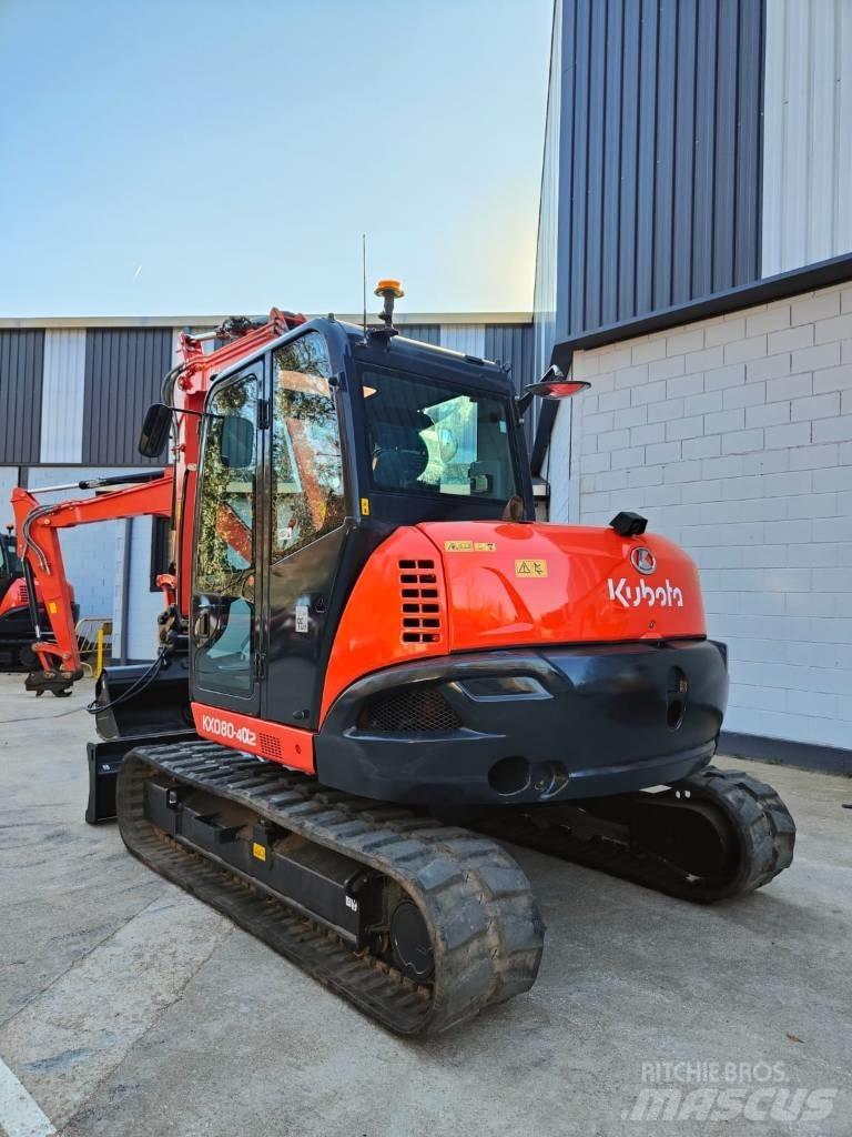 Kubota KX080-4a2 Midikaivukoneet 7t - 12t