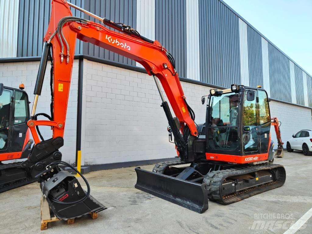 Kubota KX080-4a2 Midikaivukoneet 7t - 12t