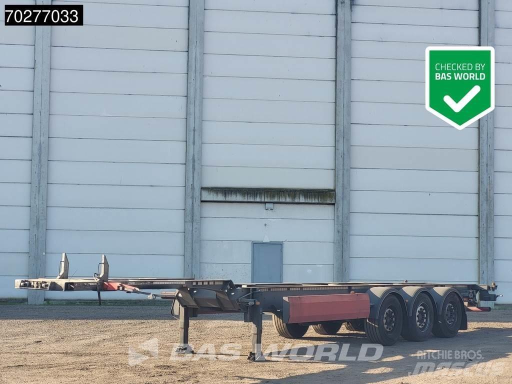 Van Hool 3 axles Konttipuoliperävaunut