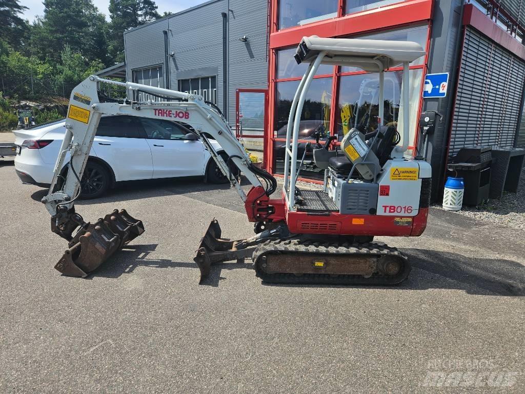 Takeuchi TB 016 Minikaivukoneet < 7t