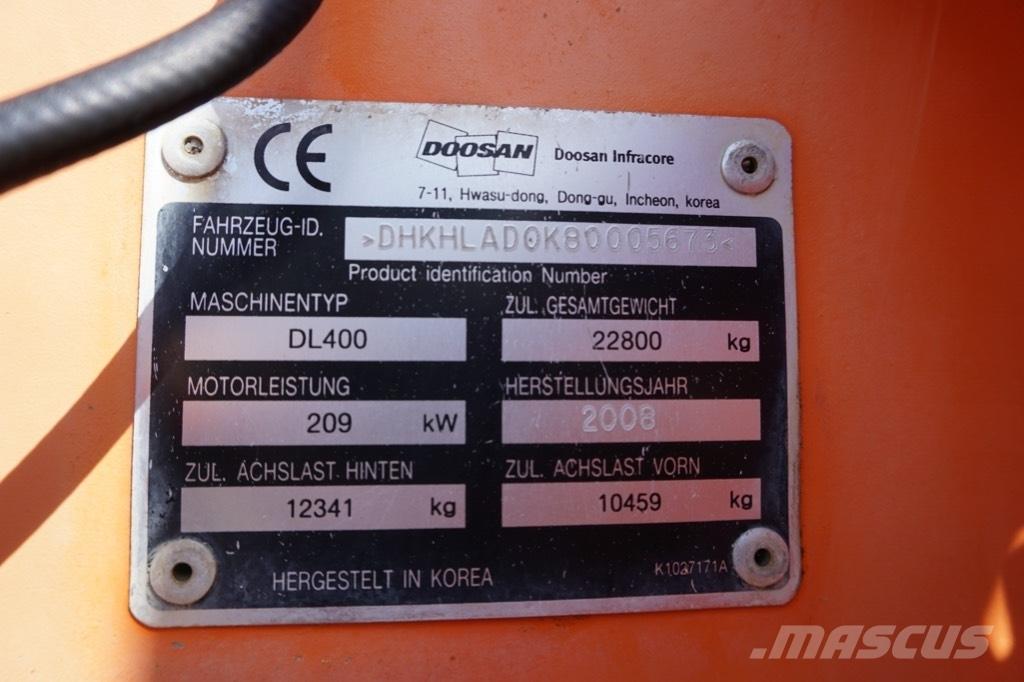 Doosan DL 400 Pyöräkuormaajat