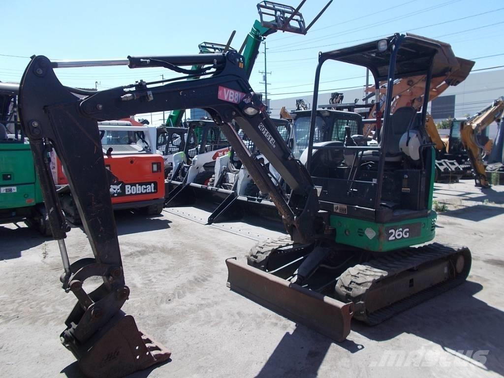 John Deere 26G Minikaivukoneet < 7t