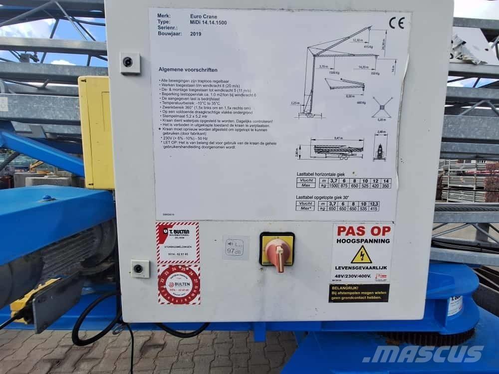 Midi LT 14.14 RD-XP Itsensä kokoavat nosturit