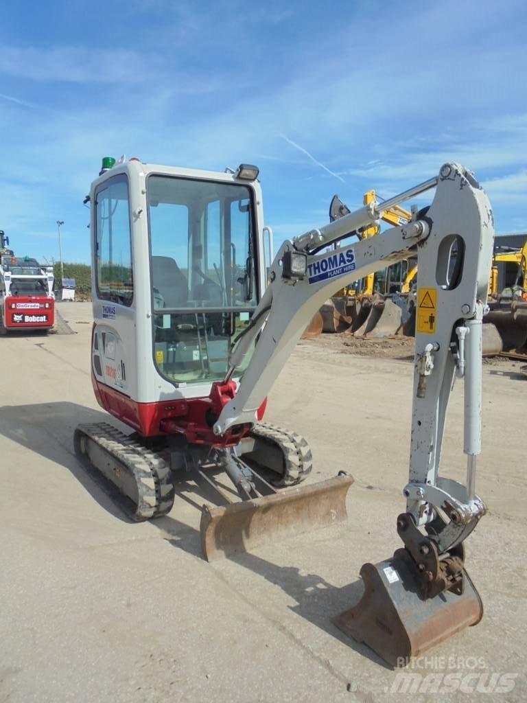 Takeuchi TB216 Minikaivukoneet < 7t