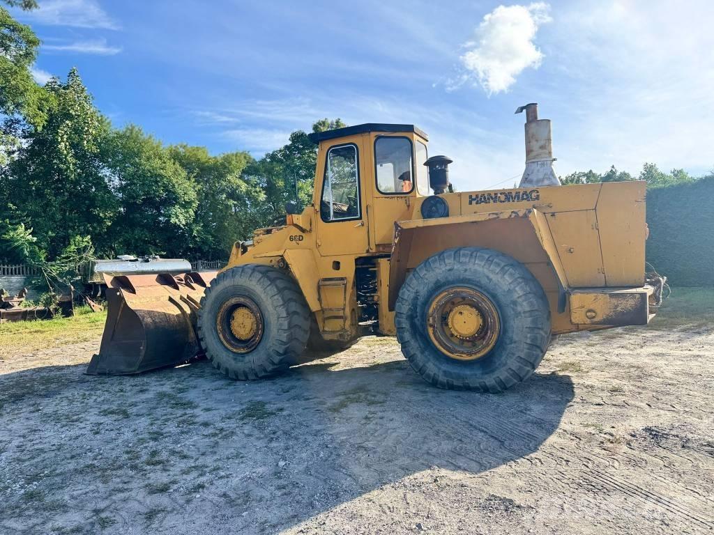 Hanomag 66d Pyöräkuormaajat