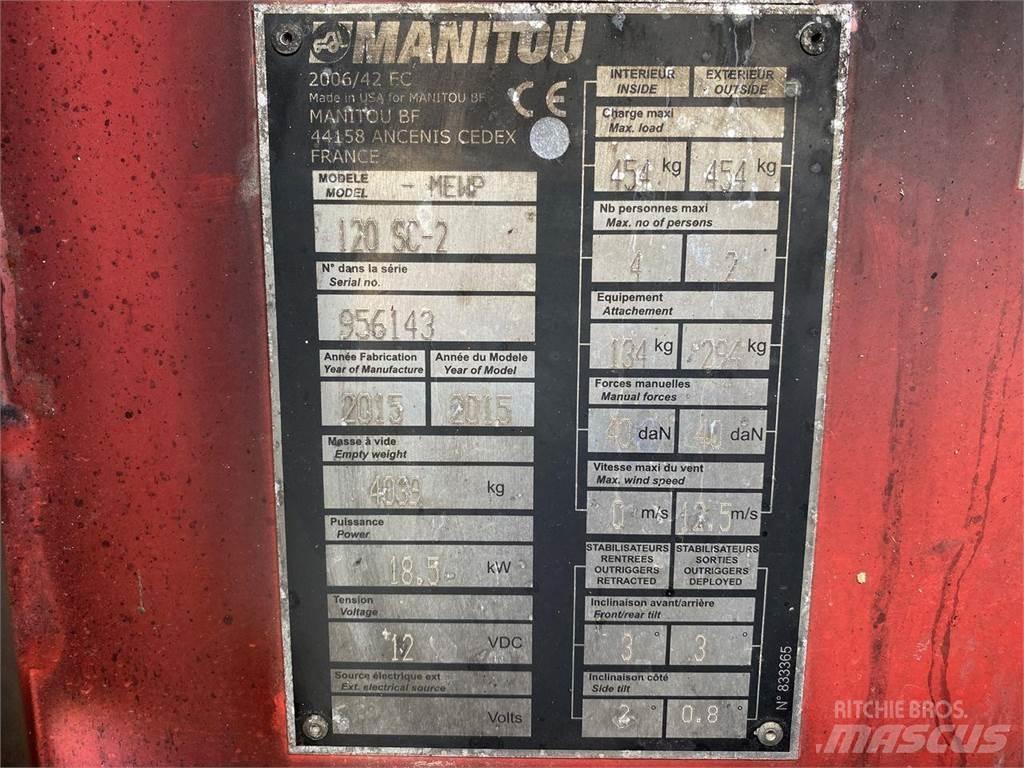 Manitou 120SC Saksilavat