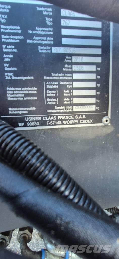 CLAAS 355 Pyöröpaalaimet