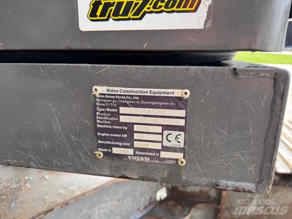 Volvo EC200EL Telakaivukoneet