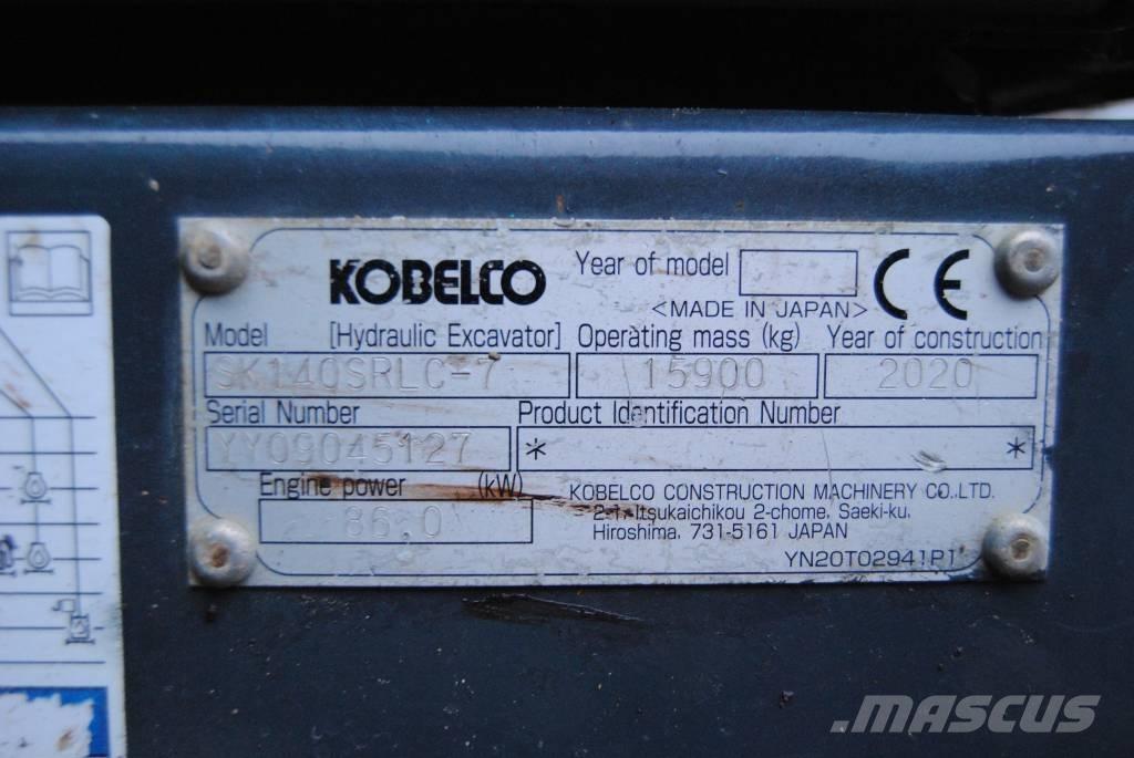 Kobelco SK140SRLC-7 Telakaivukoneet