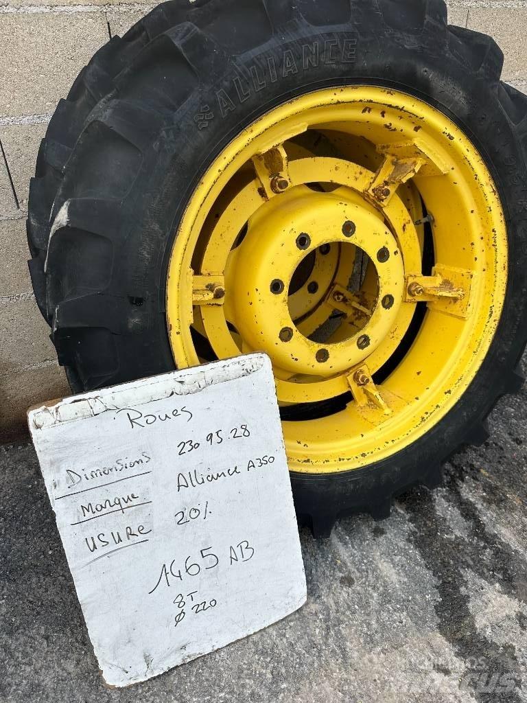 Alliance 230/95R28 Renkaat ja vanteet
