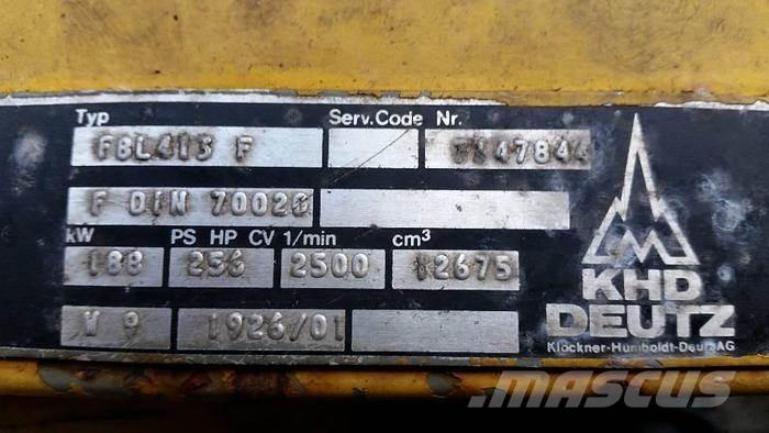  Engines F8L413 F Muut