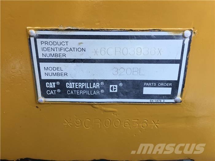 CAT 320 B LN Telakaivukoneet