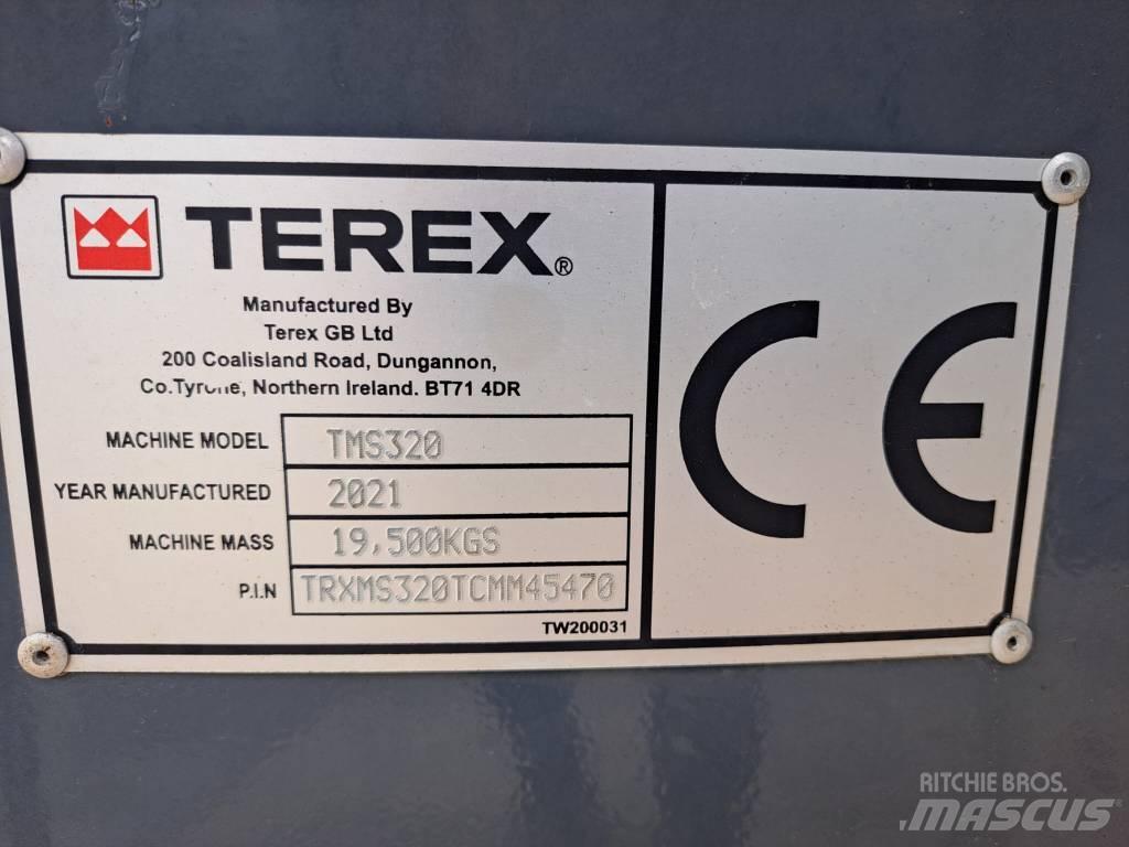 Terex Ecotec TMS 320 Kuljettimet