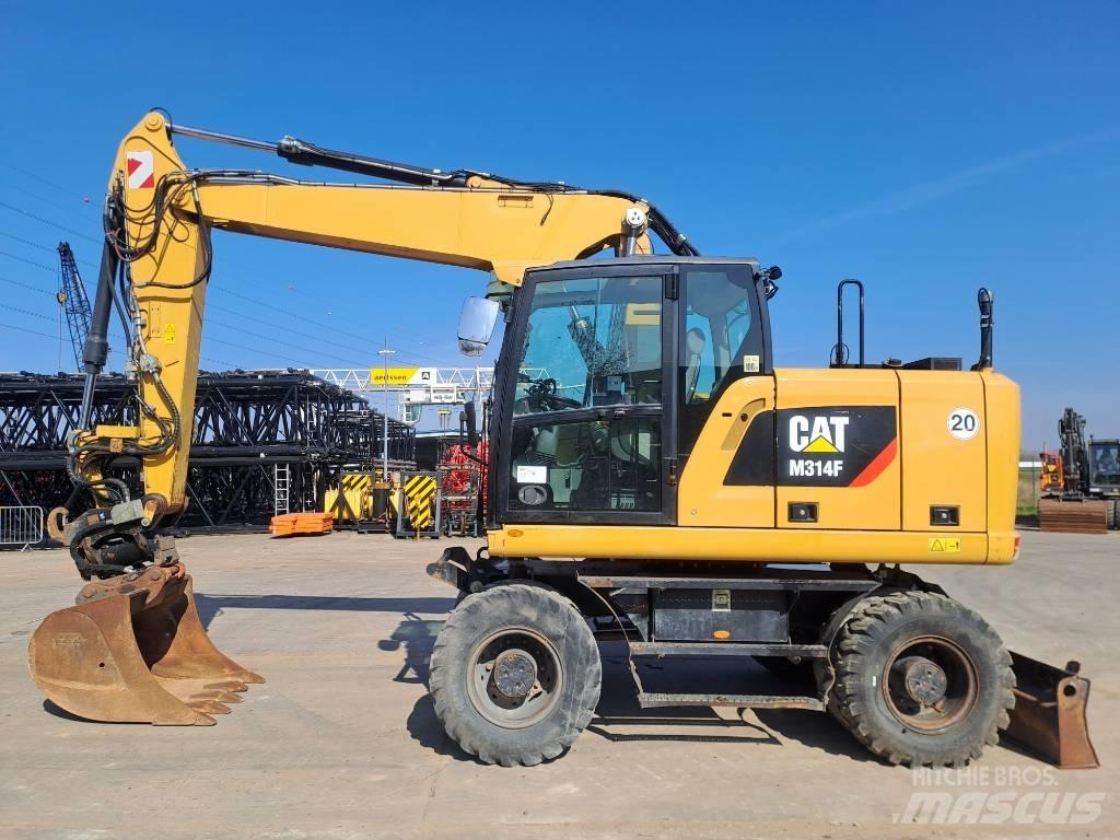 CAT M314F Pyöräkaivukoneet
