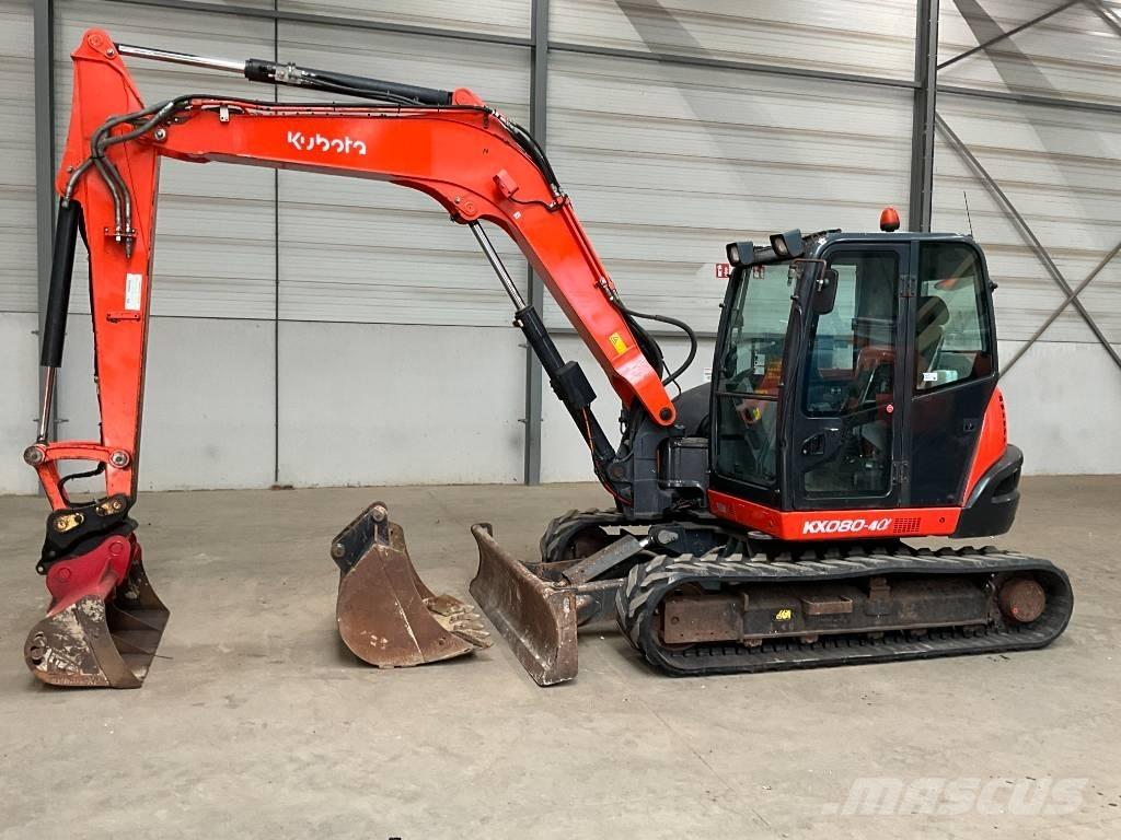 Kubota KX 080-4 A Midikaivukoneet 7t - 12t