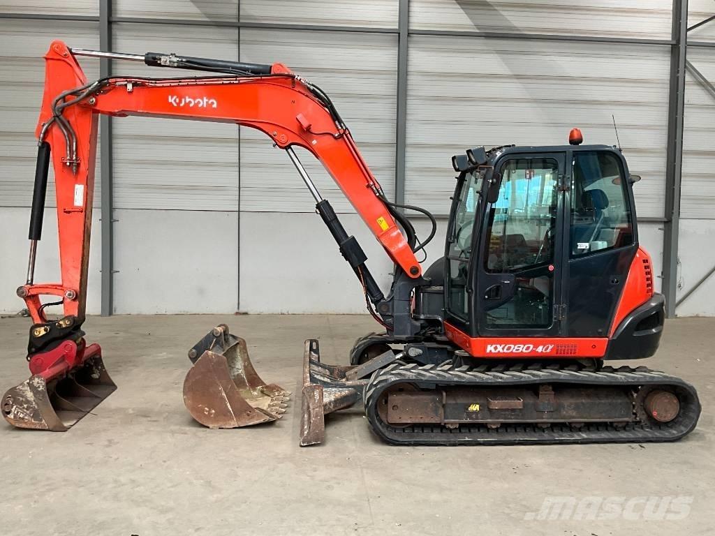 Kubota KX 080-4 A Midikaivukoneet 7t - 12t