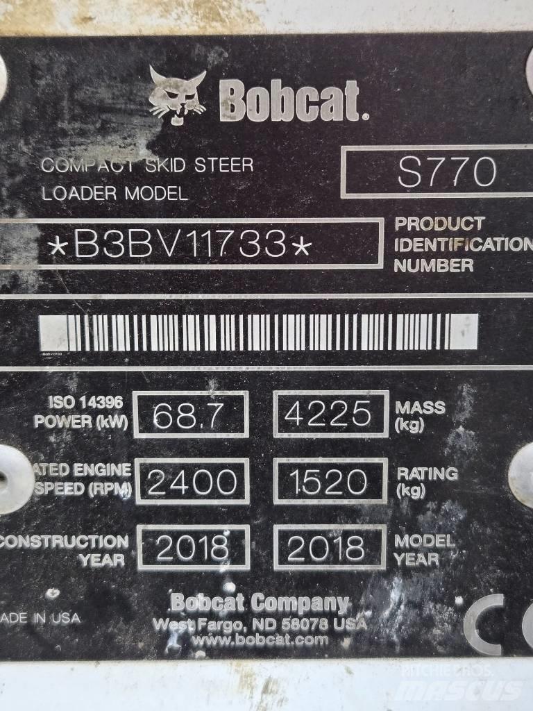 Bobcat S 770 Liukuohjatut kuormaajat