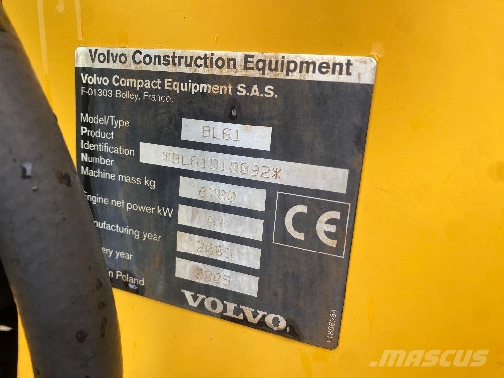 Volvo BL 61 Kaivurikuormaajat