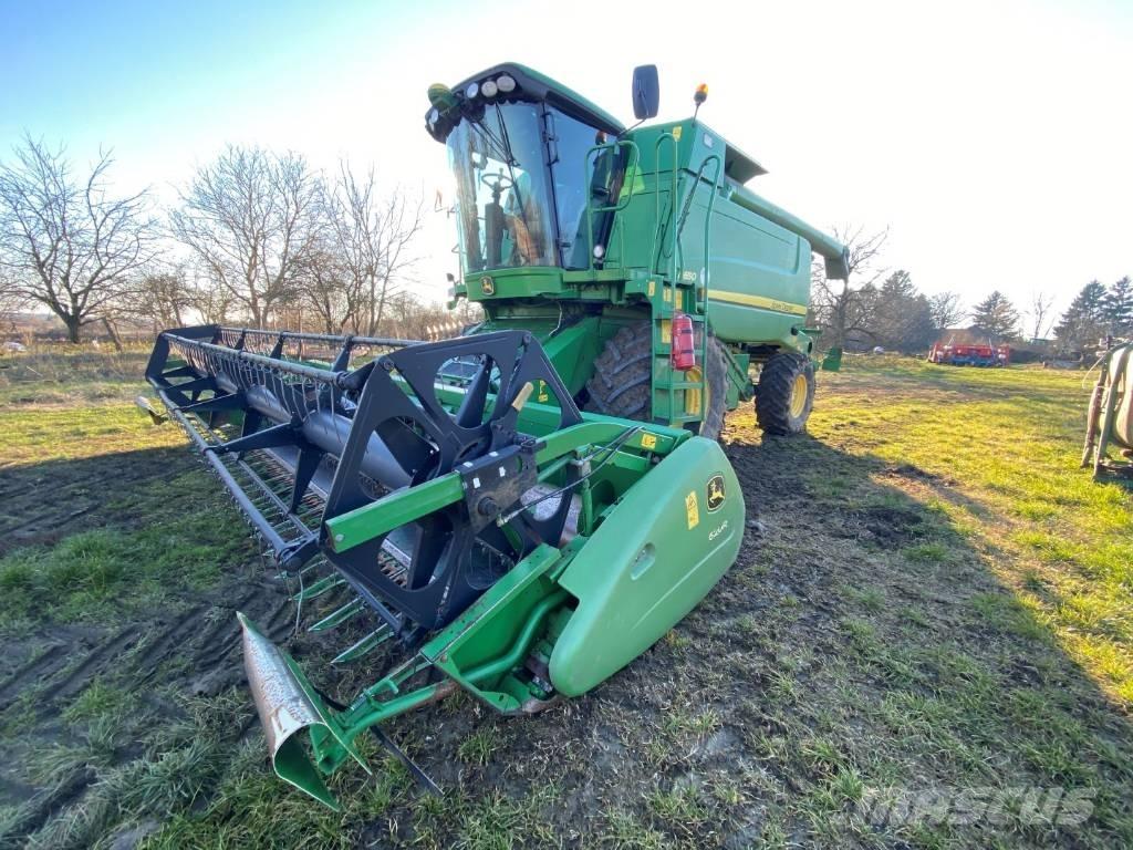 John Deere W 650 Leikkuupuimurit