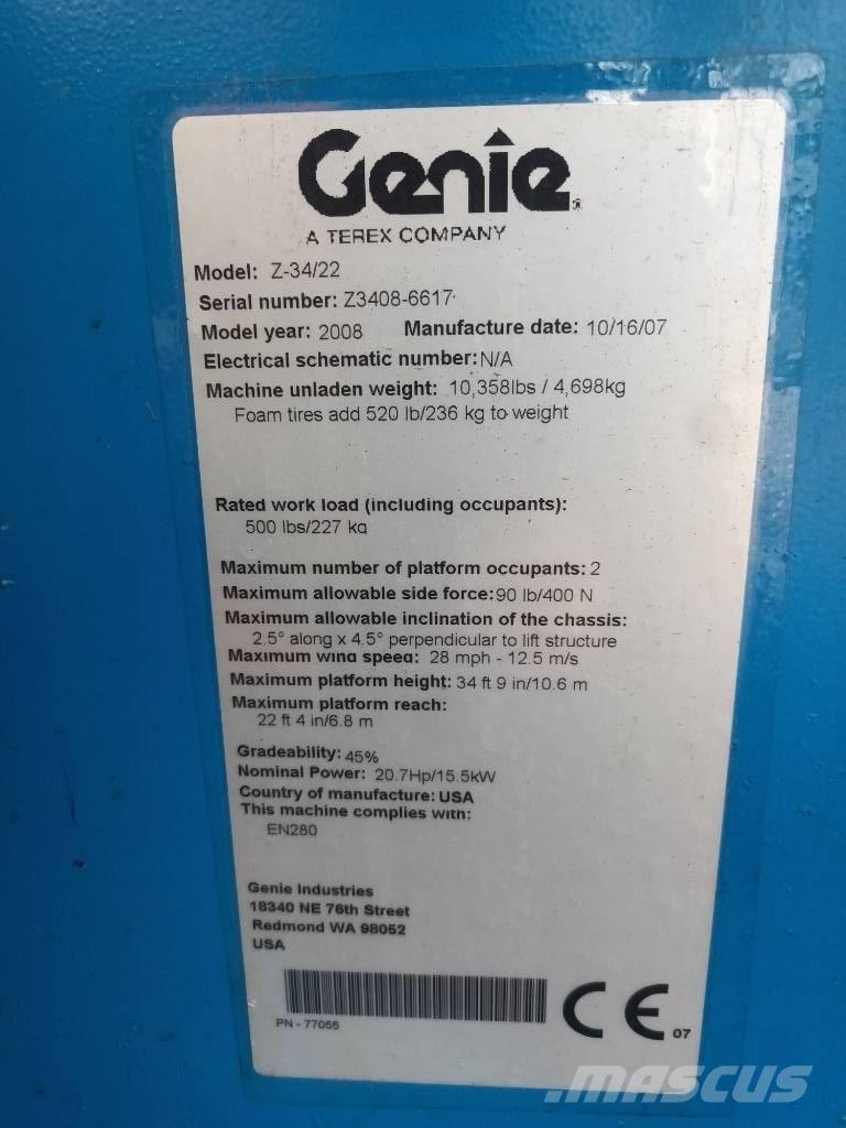 Genie Z 34/22 Kuukulkijat