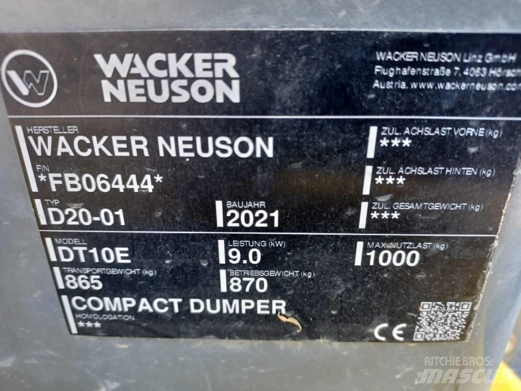 Wacker Neuson DT10e Teladumpperit