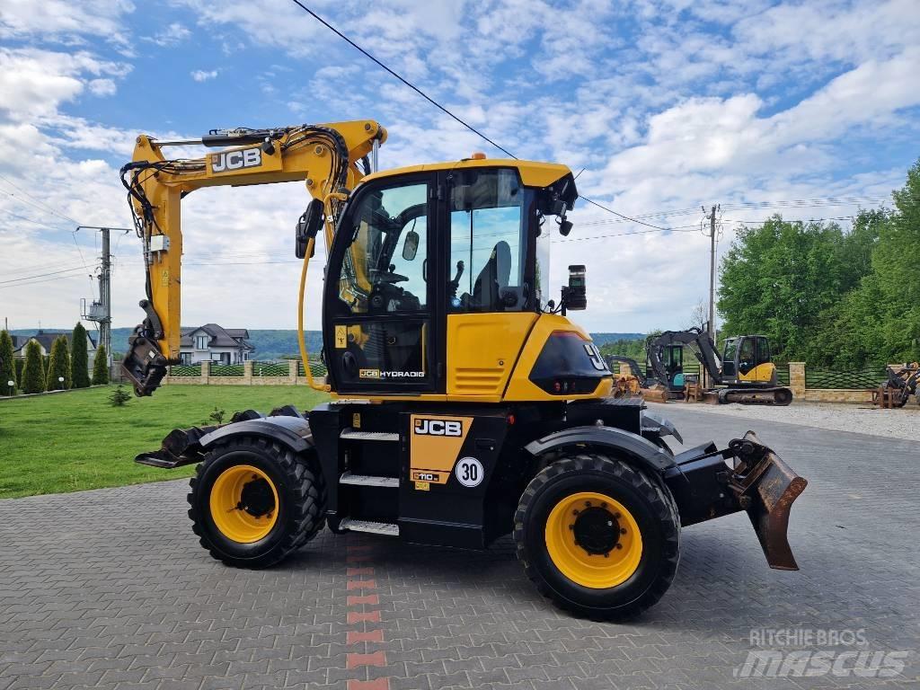 JCB 110 Hydradig Pyöräkaivukoneet
