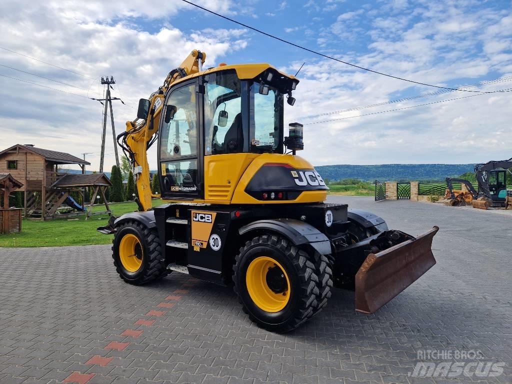 JCB 110 Hydradig Pyöräkaivukoneet