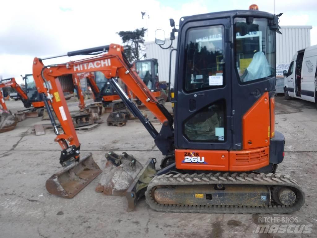 Hitachi ZX 26 U-6 Minikaivukoneet < 7t