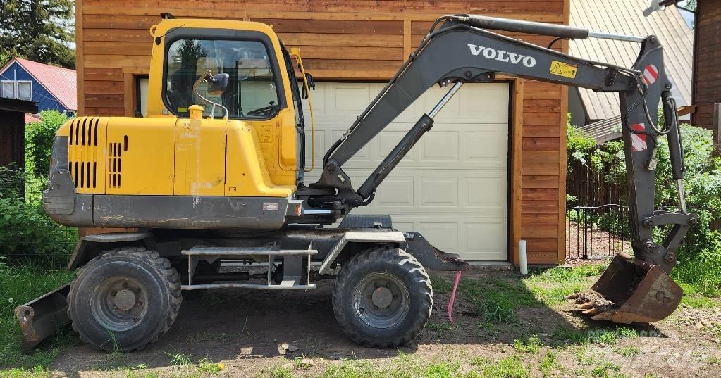 Volvo EW55B Pyöräkaivukoneet
