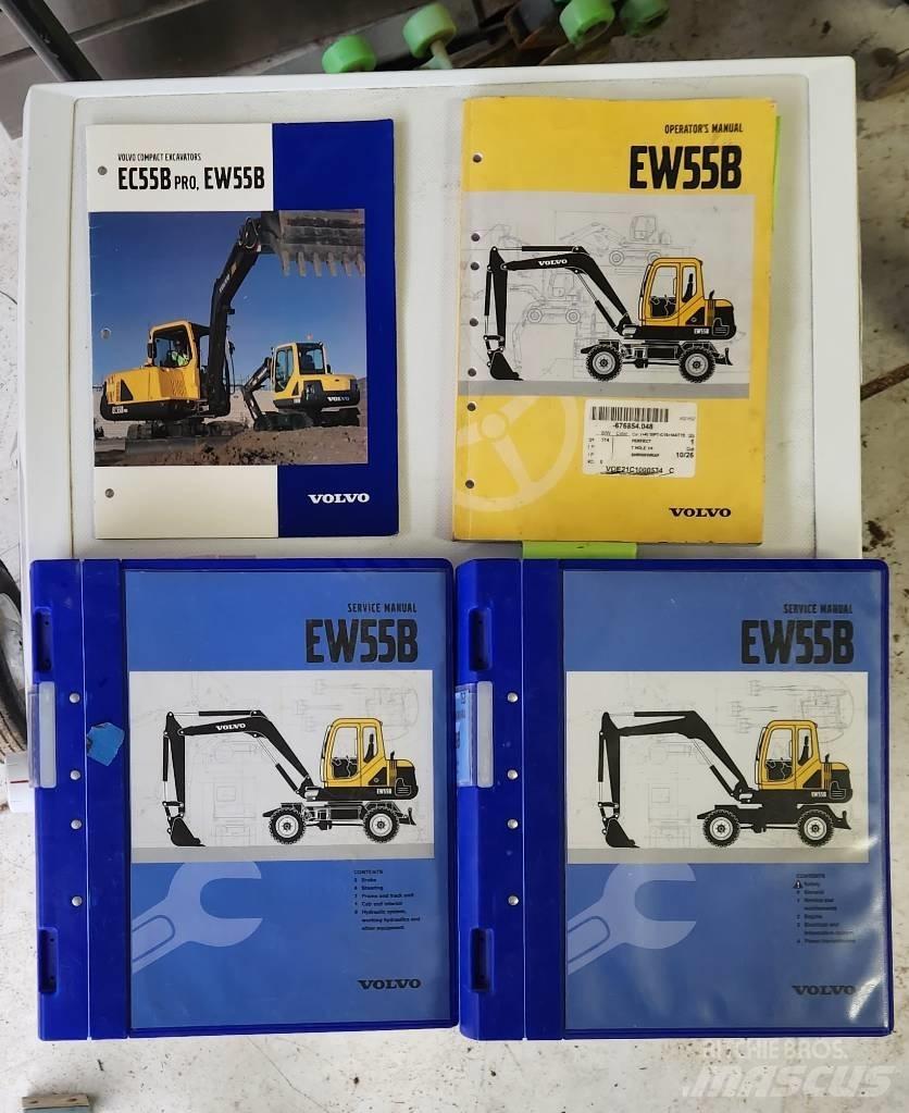 Volvo EW55B Pyöräkaivukoneet